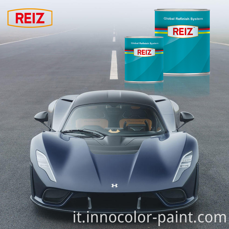 REIZ AUTOMOTIVE REFINISH Forniture Reiz Vernice Automotive ad alte prestazioni Essiccatura Super veloce per rivestimento a colori solidi 2K Vernice per auto